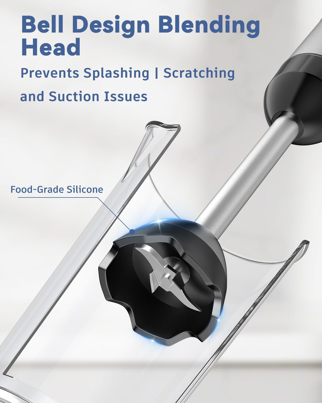 7-in-1 800W Immersion Hand Blender Set