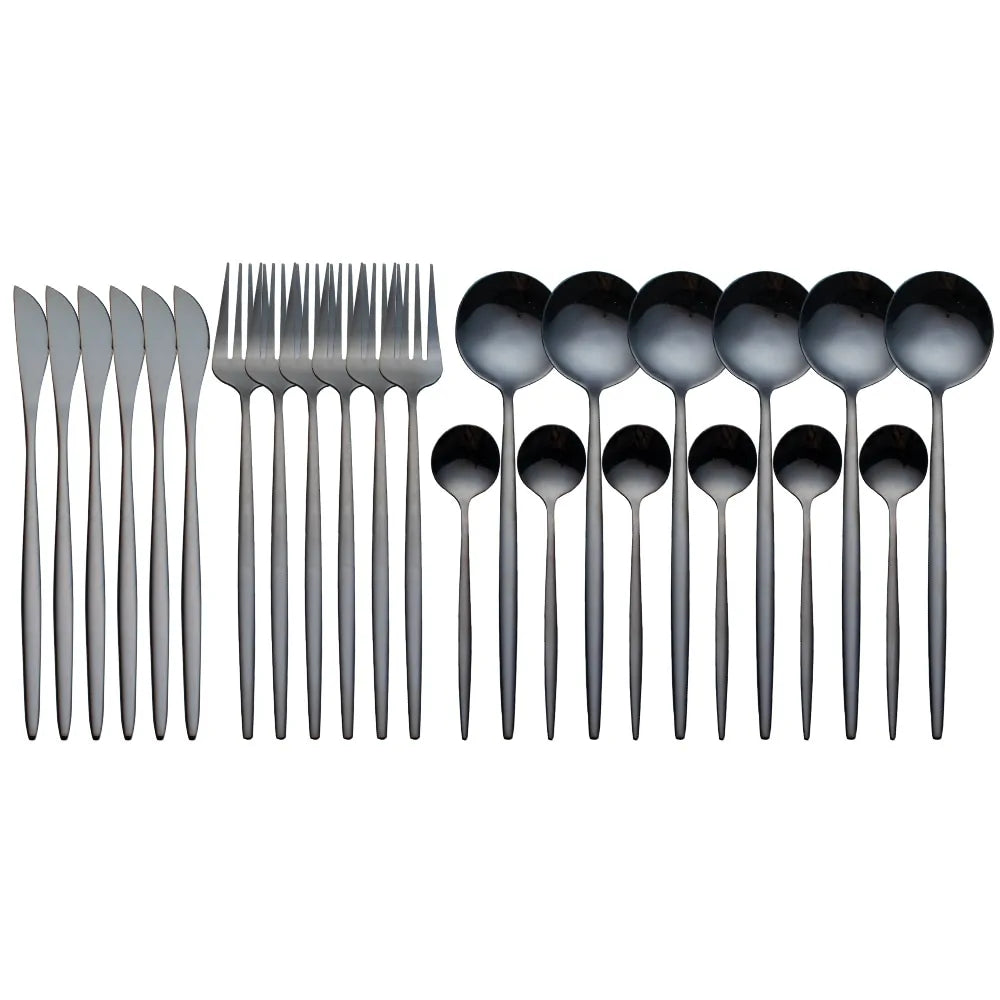 24-Piece Luxury Cutlery Set