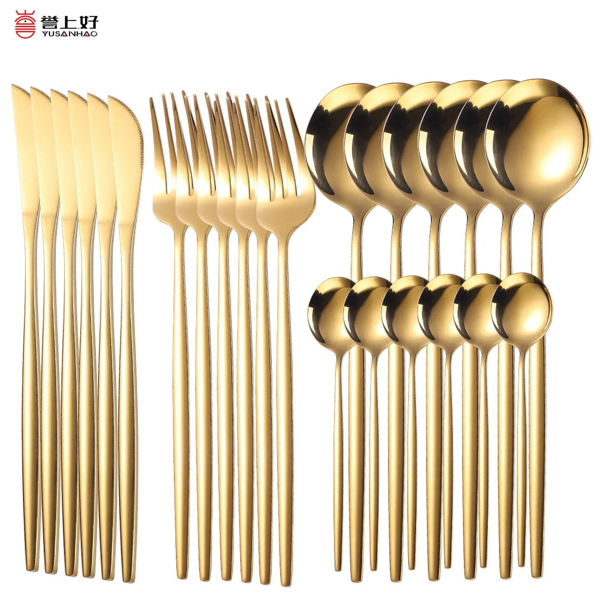 24-Piece Luxury Cutlery Set