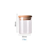Borosilicate Glass Food Storage Containers w/ Bamboo Lids