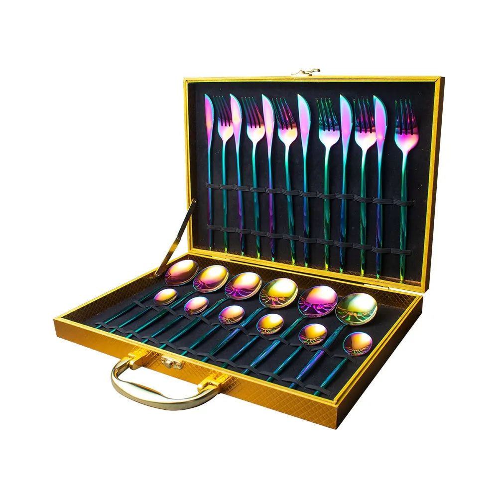 24-Piece Luxury Cutlery Set